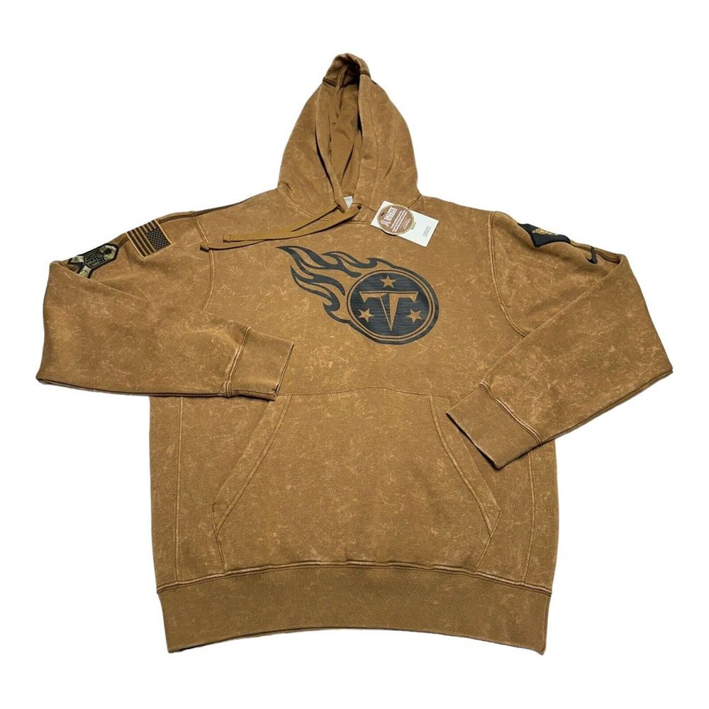Nike Tennessee Titans Salute to Service Hoodie Mens Sz S 2023 Sideline Pullover